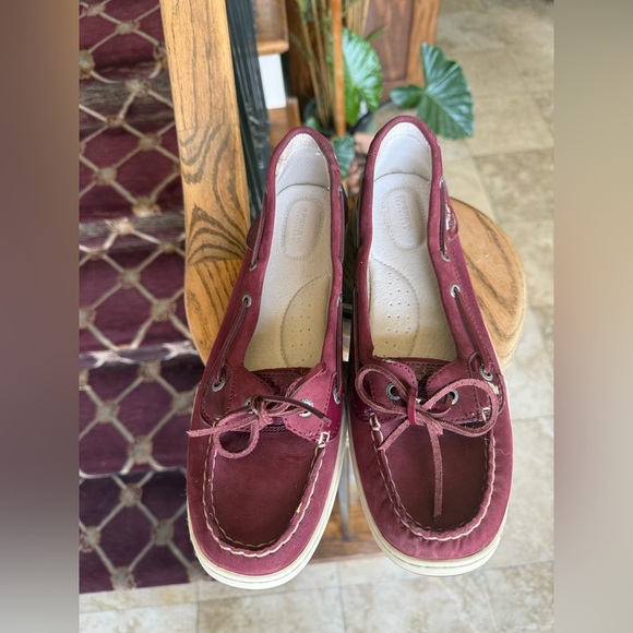 SPERRY TOP  SIDER boat shoes Lady size 11 leather/patent leather - Picture 5 of 12